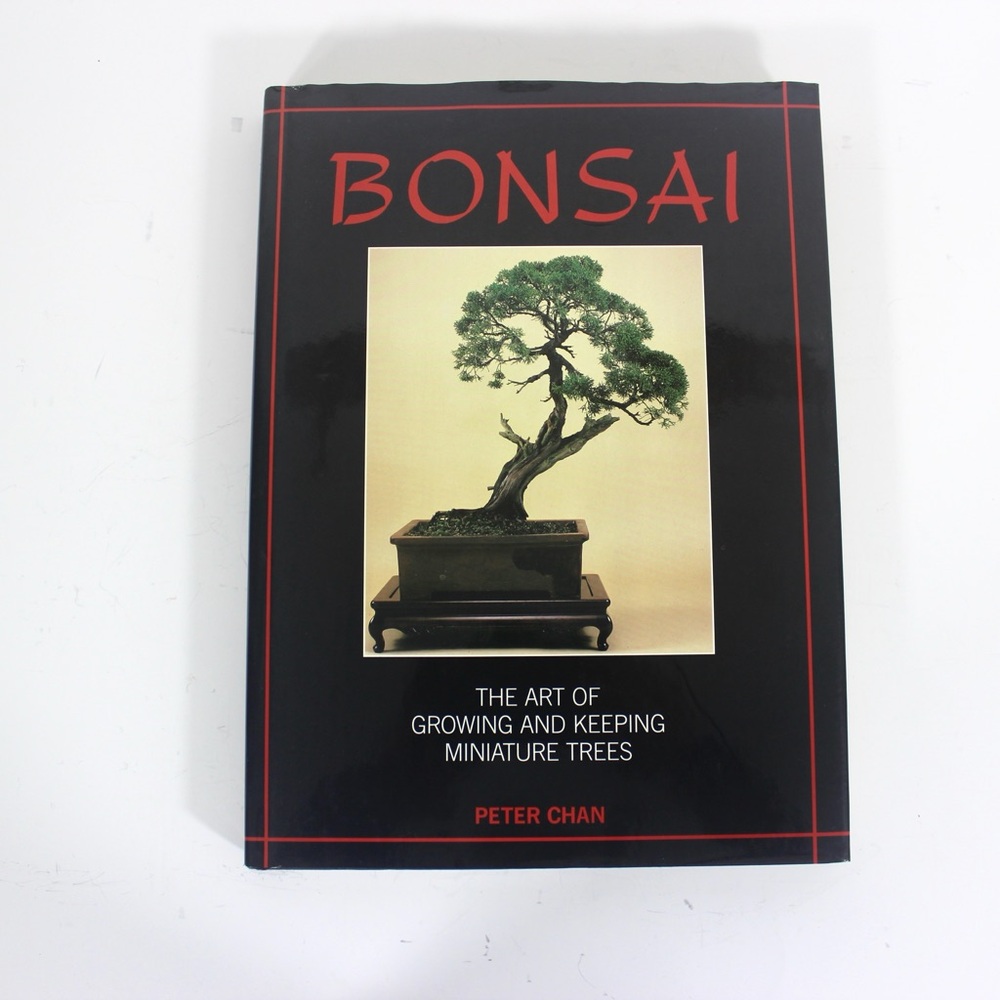 1989 Bonsai The Art of Growing and Keeping Miniature Trees Book Hardcover Hard